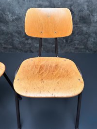 Stapelstühle Vintage Stuhl Retro Stühle Gastro Bistro Cafe Bar - Bild 9