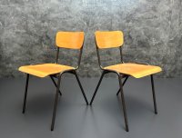 Stapelstühle Vintage Stuhl Retro Stühle Gastro Bistro Stühle 70er - Bild 1