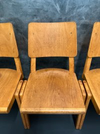 25 Vintage Stühle Retro Stapelstühle Bauhaus Gastro Stuhl Bistro - Bild 11