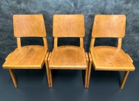 25 Vintage Stühle Retro Stapelstühle Bauhaus Gastro Stuhl Bistro - Bild 13