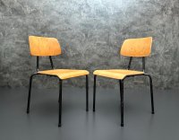 80 x Gastro Stühle Bistro Vintage Stapelstühle Retro Industrie - Bild 1
