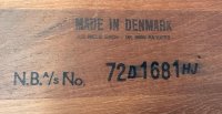 2 Niels Bach Couchtisch Teakholz Mid-Century Vintage Coffee Table - Bild 20