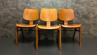 200 x Vintage Stühle Gastro Holzstühle Mid Century Egon Eiermann - Bild 9