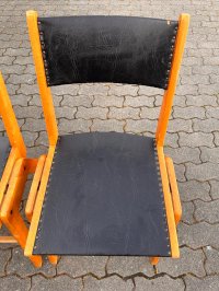 Holzstühle Vintage Stuhl Retro Stapelstühle Bauhaus Stühle Modern - Bild 20