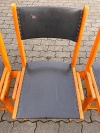Holzstühle Vintage Stuhl Retro Stapelstühle Bauhaus Stühle Modern - Bild 17