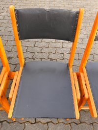 Holzstühle Vintage Stuhl Retro Stapelstühle Bauhaus Stühle Modern - Bild 18