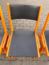 Holzstühle Vintage Stuhl Retro Stapelstühle Bauhaus Stühle Modern - Bild 19