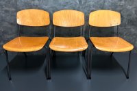 Vintage Stühle Retro Stapelstühle Gastro Bistro Stühle Industrie - Bild 7