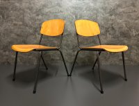 Vintage Stühle Retro Stapelstühle Gastro Bistro Stühle Industrie - Bild 3