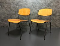 Vintage Stühle Retro Stapelstühle Gastro Bistro Stühle Industrie - Bild 4
