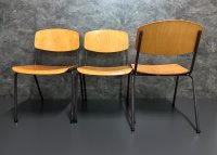 Vintage Stühle Retro Stapelstühle Gastro Bistro Stühle Industrie - Bild 13