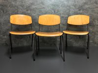 Vintage Stühle Retro Stapelstühle Gastro Bistro Stühle Industrie - Bild 6
