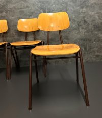 Stühle Vintage Retro Stuhl Gastro Bistro Stapelstühle Cafe - Bild 8