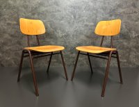 Stühle Vintage Retro Stuhl Gastro Bistro Stapelstühle Cafe - Bild 3