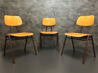 Stühle Vintage Retro Stuhl Gastro Bistro Stapelstühle Cafe - Bild 6