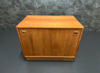 Vintage Kommode Erik Brouer Dänisches Mid-Century Nachttisch Teak - Bild 2