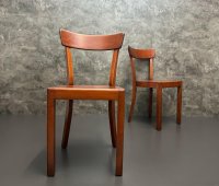 2 x Frankfurter Stühle Holzstühle Küchenstühle 60er Mid Century - Bild 6
