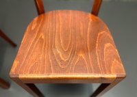 2 x Frankfurter Stühle Holzstühle Küchenstühle 60er Mid Century - Bild 9