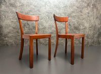 2 x Frankfurter Stühle Holzstühle Küchenstühle 60er Mid Century - Bild 3
