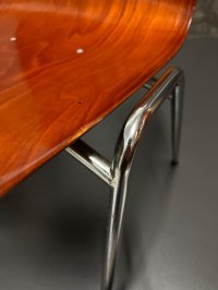 50x Stapelstühle Vintage Stuhl Retro Pagholz Stühle Gastro Bistro - Bild 10