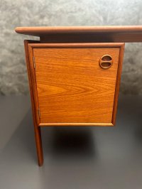 Arne Vodder Schreibtisch Teak 1960er Gasvig Møbler Danish Design - Bild 6