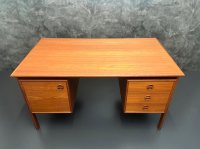 Arne Vodder Schreibtisch Teak 1960er Gasvig Møbler Danish Design - Bild 8