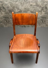 20 x Stapelstühle Vintage Retro Gastro Stühle Bistro Holzstühle - Bild 5