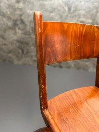 20 x Stapelstühle Vintage Retro Gastro Stühle Bistro Holzstühle - Bild 7