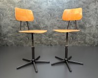 Werkstattstühle Gebrauchte Stühle Vintage Retro Stuhl Industrie - Bild 1