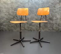 Werkstattstühle Gebrauchte Stühle Vintage Retro Stuhl Industrie - Bild 2