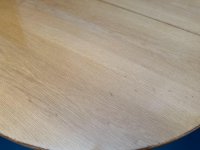 Vintage Holztisch rund ausziehbar Ø120 cm Esstisch Runder Tisch - Bild 8