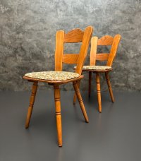 Rustikaler Bauernstuhl Holzstühle Vintage Stühle Kneipenstuhl - Bild 2