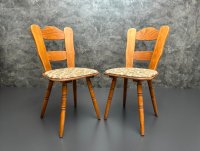 Rustikaler Bauernstuhl Holzstühle Vintage Stühle Kneipenstuhl - Bild 5