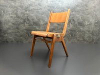 Original Vintage Holzstühle Stapelstühle Retro Stuhl Gastro Cafe - Bild 14