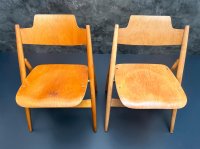 Egon Eiermann SE 18 Klappstühle Original Designklassiker W+S - Bild 5