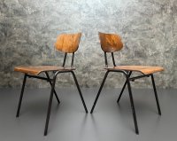 Stabile gebrauchte Stapelstühle Vintage Stühle Retro Stuhl Loft - Bild 1