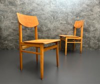 Vintage Holzstühle 60er Bauhaus Mid-Century Stühle Gastro Bistro - Bild 4