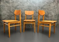Vintage Holzstühle 60er Bauhaus Mid-Century Stühle Gastro Bistro - Bild 8