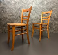 Holzstühle Vintage Retro Stühle Küchenstühle Mid Century Bauhaus - Bild 6