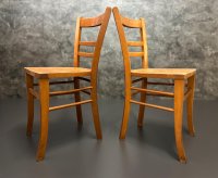 Holzstühle Vintage Retro Stühle Küchenstühle Mid Century Bauhaus - Bild 5