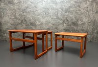 Skandinavische Beistelltische Vintage Mid Century Teak Couchtisch - Bild 9