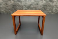 Skandinavische Beistelltische Vintage Mid Century Teak Couchtisch - Bild 11