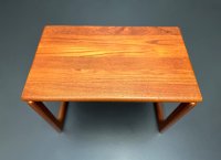 Skandinavische Beistelltische Vintage Mid Century Teak Couchtisch - Bild 12