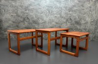 Skandinavische Beistelltische Vintage Mid Century Teak Couchtisch - Bild 6
