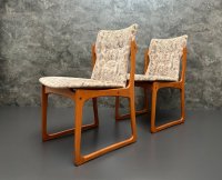 Dänische Teak Stühle von Vamdrup 70er Vintage Retro Mid Century - Bild 1