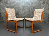 Dänische Teak Stühle von Vamdrup 70er Vintage Retro Mid Century - Bild 7