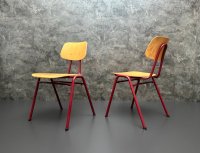 Vintage Stühle Retro Stapelstühle Gastro Bistro Stuhl Loft Modern - Bild 8