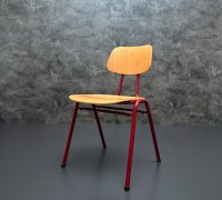 Vintage Stühle Retro Stapelstühle Gastro Bistro Stuhl Loft Modern - Bild 9