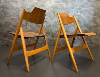 Klappstühle Egon Eiermann SE18 Wilde + Spieth Stühle Vintage 60er - Bild 8