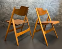 Klappstühle Egon Eiermann SE18 Wilde + Spieth Stühle Vintage 60er - Bild 20